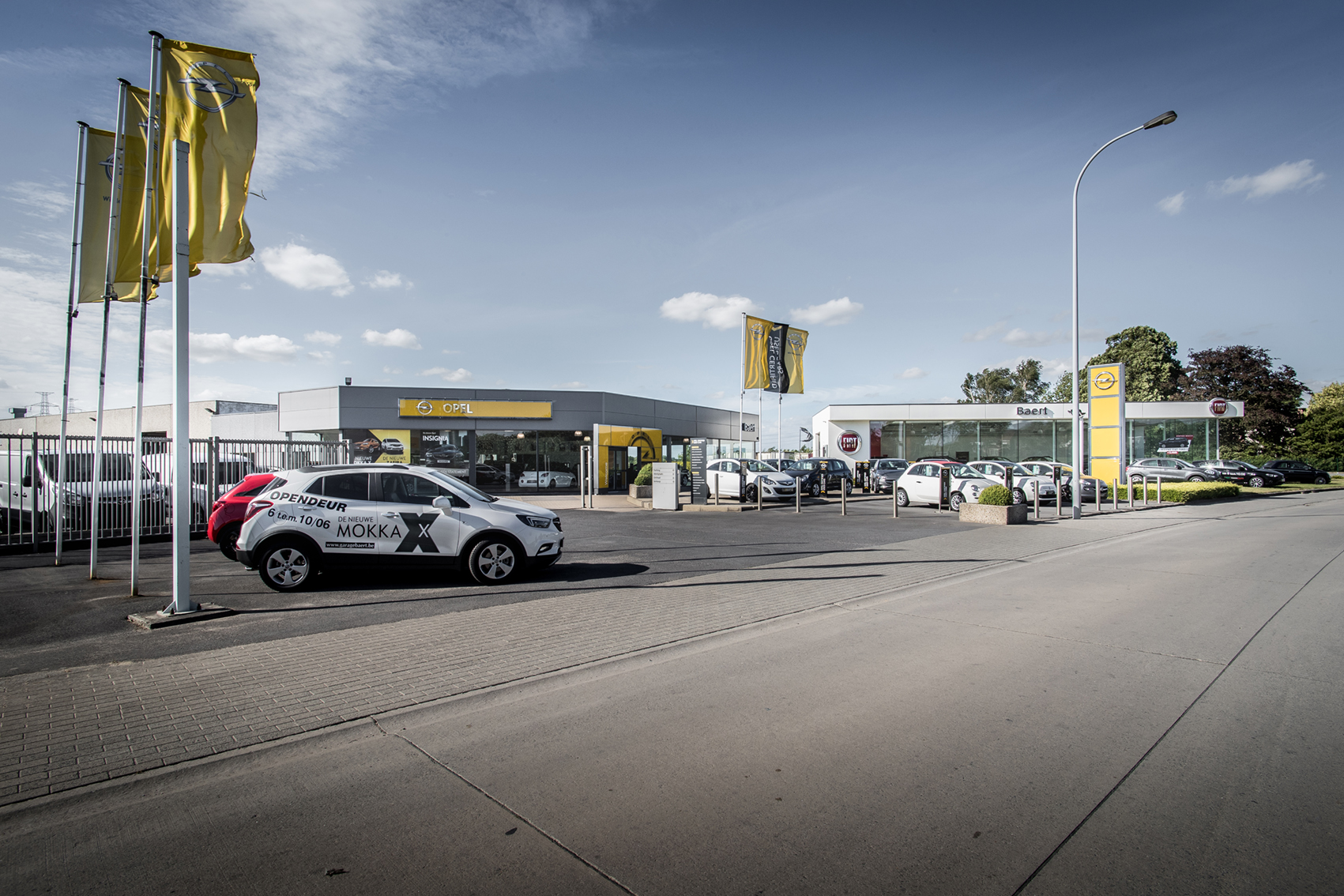 Fiat garage Ruien | Architect Wim Desloovere
